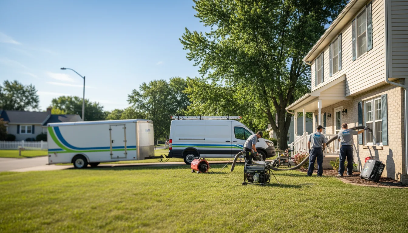 Flooded Basement Restoration And Cleanup With Repair in Bedford, WY near me